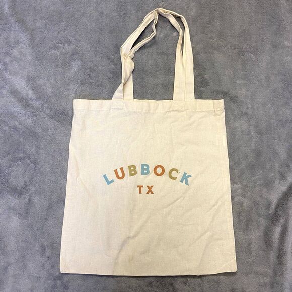 Lubbock Texas Canvas Tote Bag - Picture 1 of 4